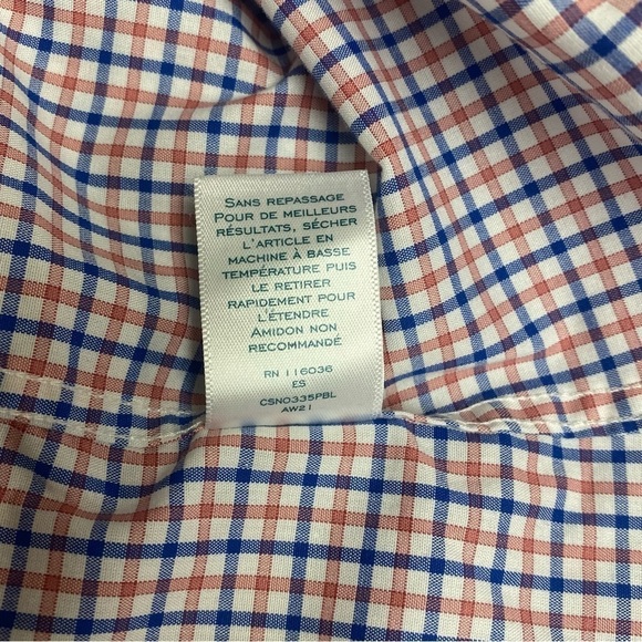 Charles Tyrwhitt Mens Extra Slim Fit Non Iron Weekend Cotton Dress Shirt, Medium - Picture 7 of 15